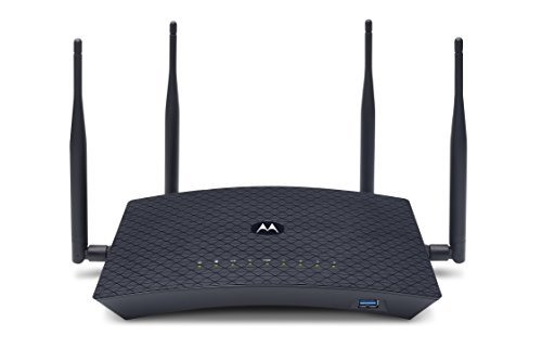 MOTOROLA AC2600 4x4 WiFi Smart Gigabit Router with Extended Range, Model MR2600