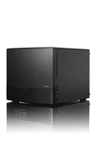 Fractal Design Node 804 No Power Supply MicroATX Cube Case FD-CA-NODE-804-BL, Black