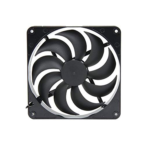 Cooler Master 140MM 1000RPM 3-Pin Silent Sleeve Bearing Fan - Black