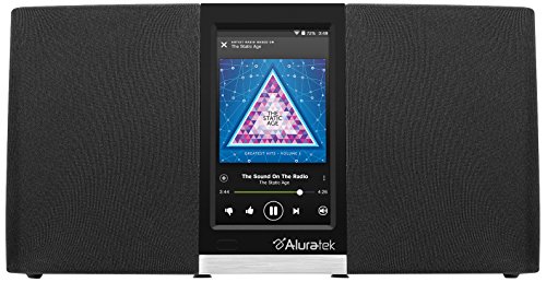 Aluratek AIRMM03F Wi-Fi Internet Radio Streaming Pandora, Slacker, iHeart, Spotify (Black)