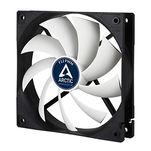 ARCTIC F12 PWM Rev. 2 - Fluid Dynamic Bearing Case Fan, 120mm PWM Speed Control