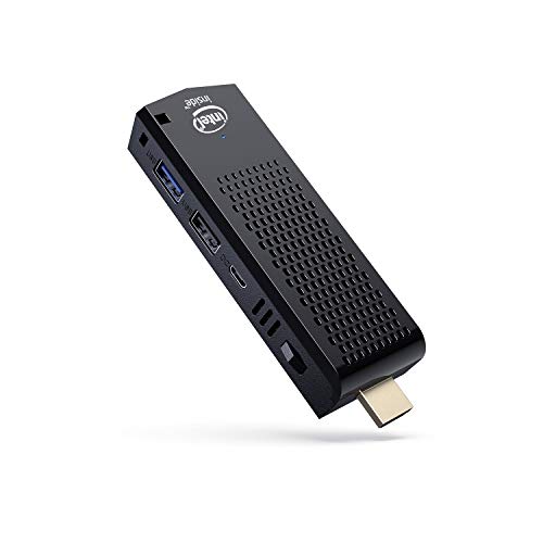 Fanless Mini PC,intel Atom Z8350 Computer Stick Windows 10 Pro 64 Bit,4GB DDR 64GB eMMC,4k HD,Bluetooth 4.2,Dual Band WiFi AC