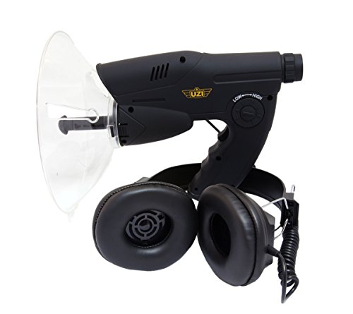 CampCo Uzi Uzi-OD-1 Observation Listening Device with 300-Foot Range and Noise Reduction, Black