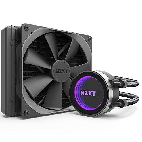 NZXT Kraken X42 140mm - RL-KRX42-02 - AIO RGB CPU Liquid Cooler - CAM-Powered - Infinity Mirror Design - Performance Engineered Pump - Reinforced Extended Tubing - Aer P140mm Radiator Fan (Included)