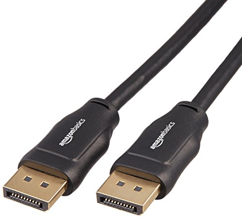 AmazonBasics DisplayPort to DisplayPort HD Display Cable - 6 Feet