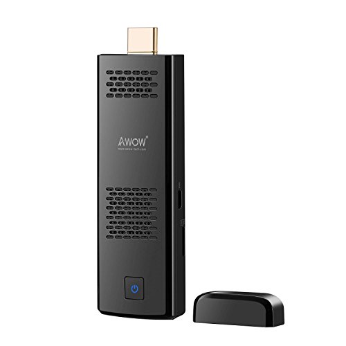 AWOW Mini PC Windows 10 Compute Stick with 4GB DDR3L 32GB eMMC Intel Atom Z8350 4K HD Dual Band Wi-Fi