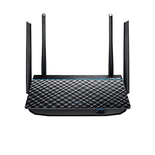 ASUS Dual-Band 2x2 AC1300 Super-Fast WiFi 4-Port Gigabit Router with MU-MIMO and USB 3.0 (RT-ACRH13)