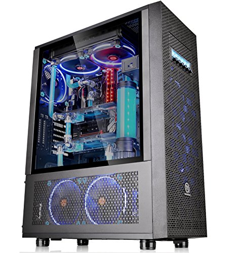 Thermaltake CA-1F8-00M1WN-02 Core X71 Tempered Glass Edition Black