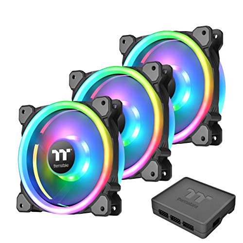  Thermaltake Riing Trio Plus 12 RGB Radiator Fan Tt Premium Edition – 3pack – fn1229 CL – F072 – pl12sw – A 