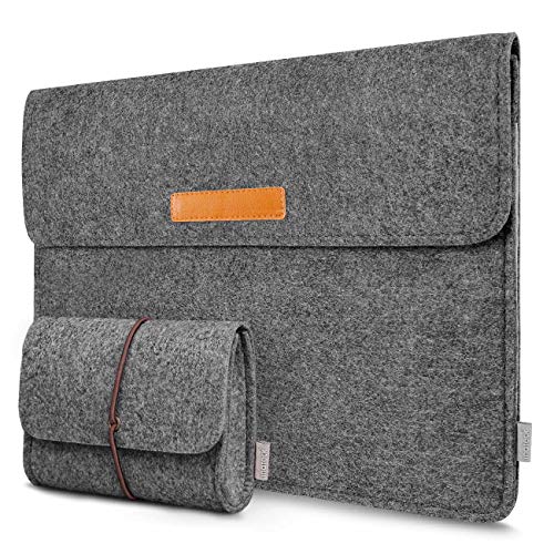 Inateck 13-13.3 Inch Laptop Sleeve Case Bag Compatible MacBook Pro 2012-2015 Retina/MacBook Air 2010-2017/12.9