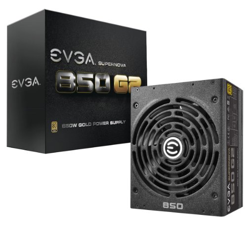 EVGA SuperNOVA 850 G2, 80+ GOLD 850W, Fully Modular, EVGA ECO Mode, 10 Year Warranty, Includes FREE Power On Self Tester Power Supply 220-G2-0850-XR