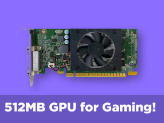 is 512mb graphics card good for gaming