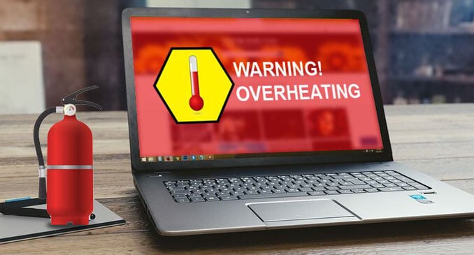 latpop overheat warning