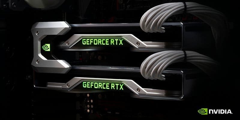 nvidia dual rtx cards