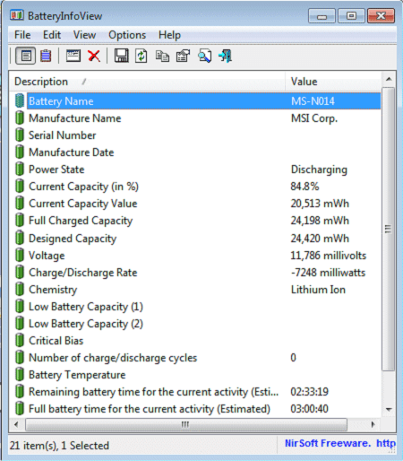 batteryinfoview