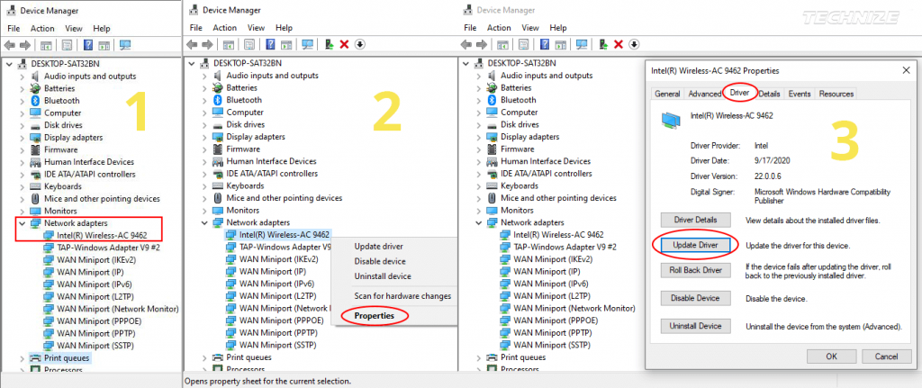 windows 10 wifi adapter driver update